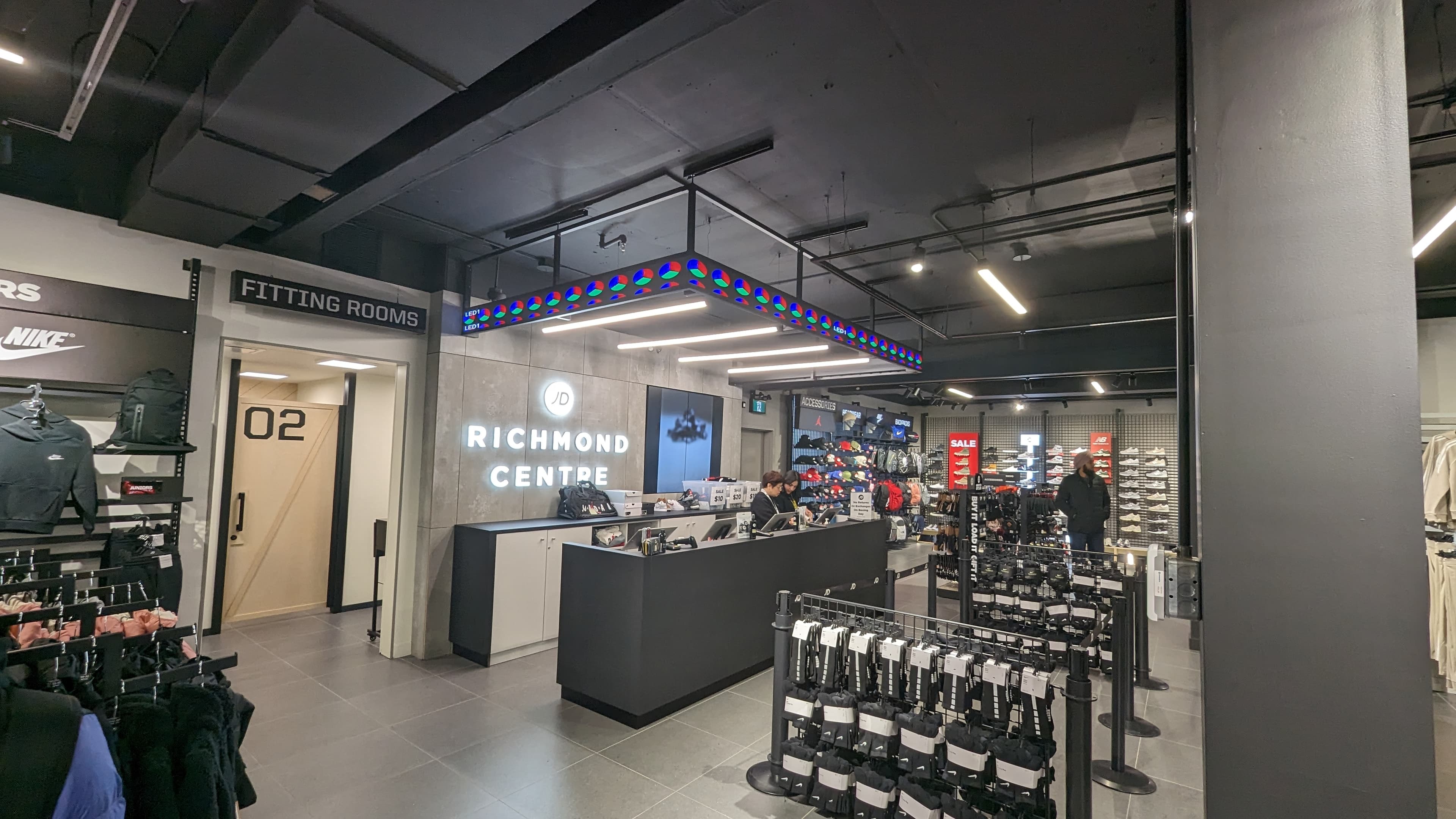 JD Sports Richmond store interior